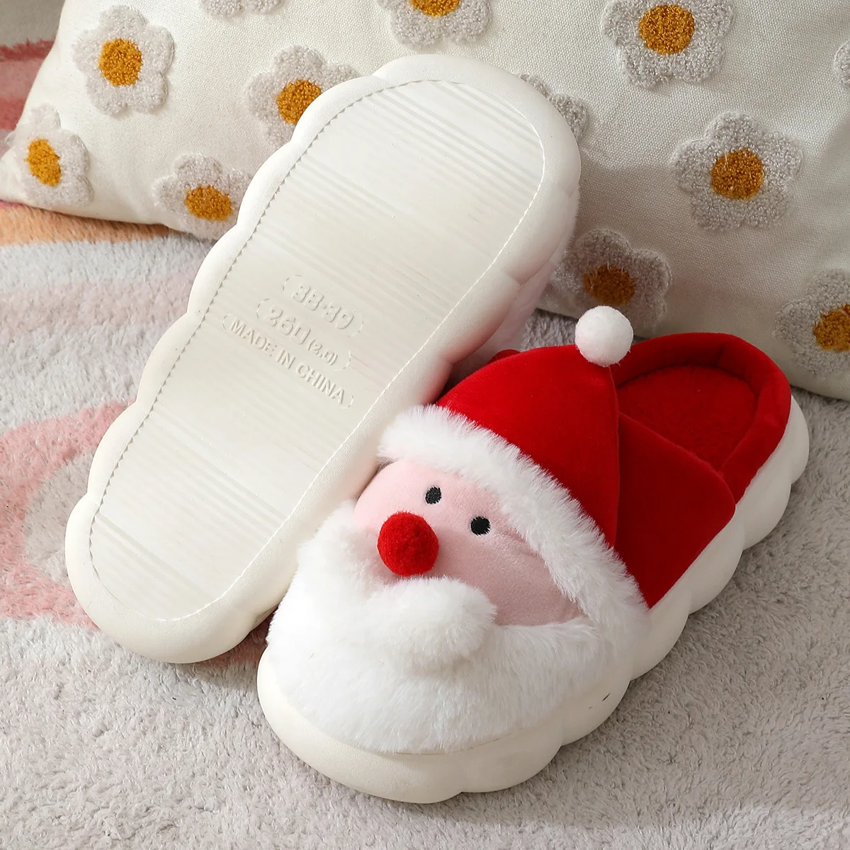 chaussons Noël enfant