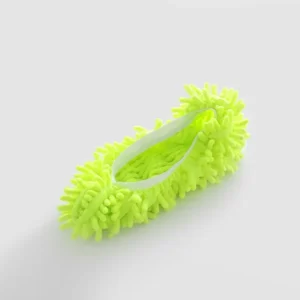 Chaussons serpillières jaunes en nylon écologique