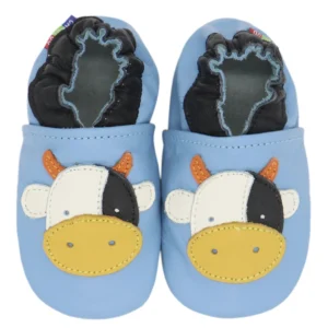 chaussons bébé cuir souple