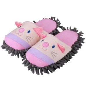 chaussons motif chat
