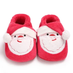 chaussons bébé unisexe Noël