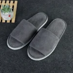 chausson hôtel peluche doux