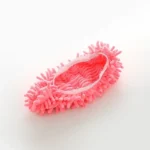chaussons serpillières rose
