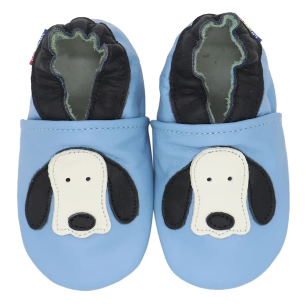 chaussons bébé motif chien