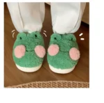 Chaussons grenouille avec yeux 3D