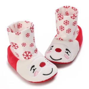 chaussons Noël bottines bébé cadeau naissance