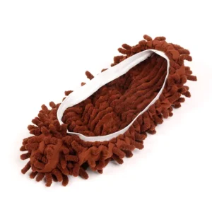 Chaussons serpillières en nylon éco-responsables Café