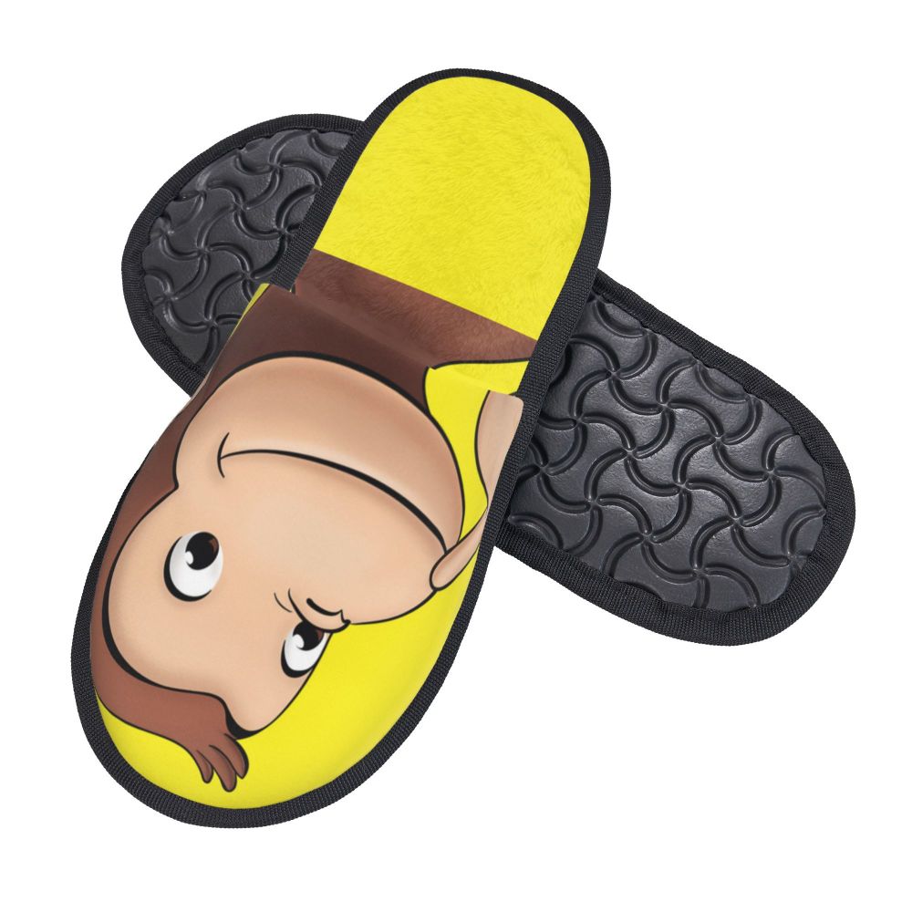Chaussons moelleux singe George