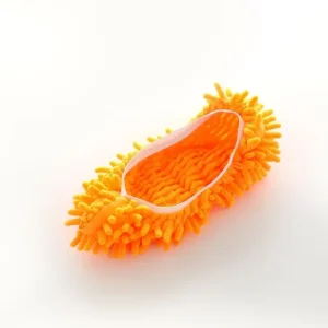 Chaussons serpillières en nylon éco-responsables orange