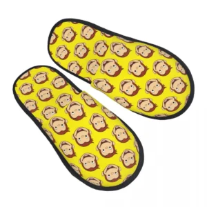 chaussons singe motif
