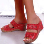 chaussure d'été à talon
