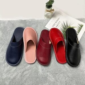 Chausson Cuir élégant