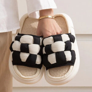 Chausson été Damier