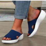 Confort estival chausson femme