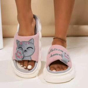 chaussons chat Flicat