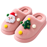Chausson de Noël Couple – Mule Fourrée