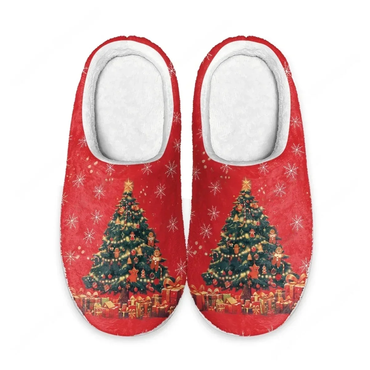 Chausson de Noël Adulte – Sapin et Guirlandes – Image 9