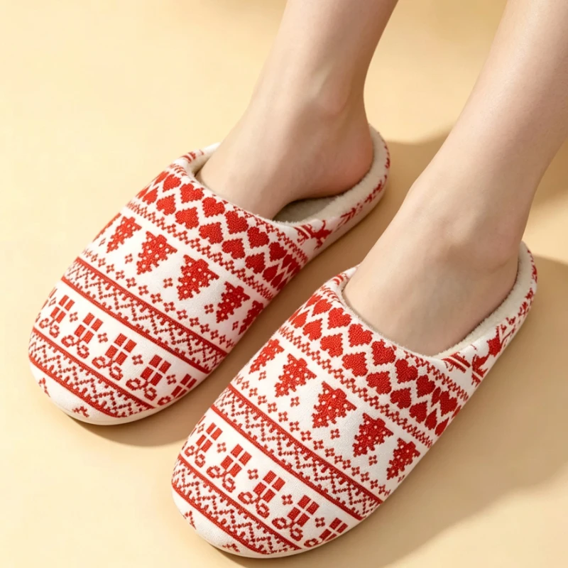 Chausson de Noël Couple – Rouge, Vert ou Blanc – Image 5