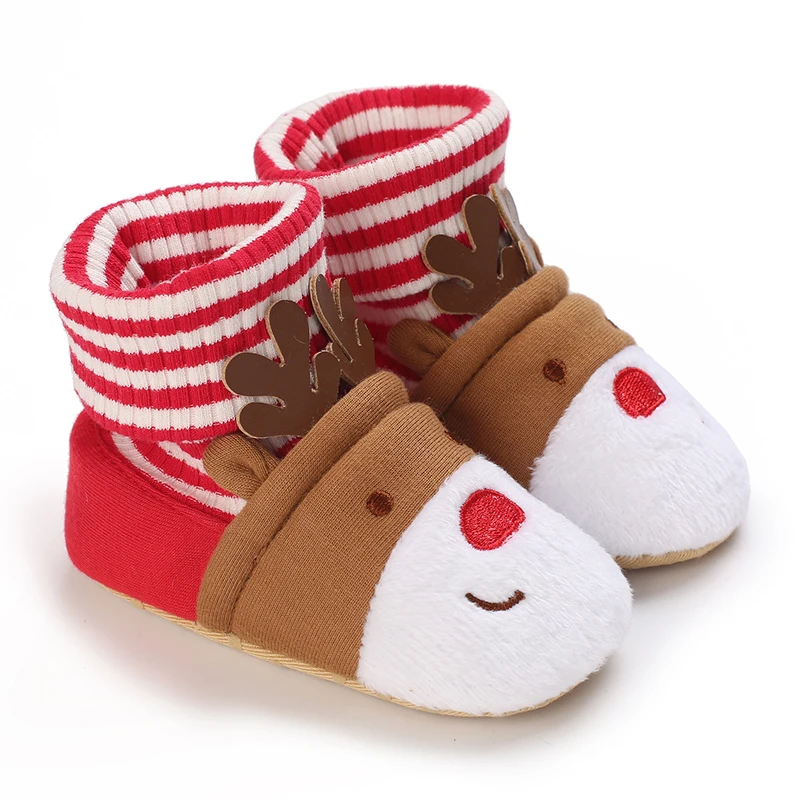 Chausson de Noël Bébé – Rouge et Blanc – Image 3