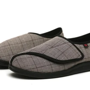Chausson Confort Mixte – Forme Large et Caoutchouc
