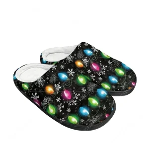 Chausson de Noël Adulte – Guirlandes Lumineuses