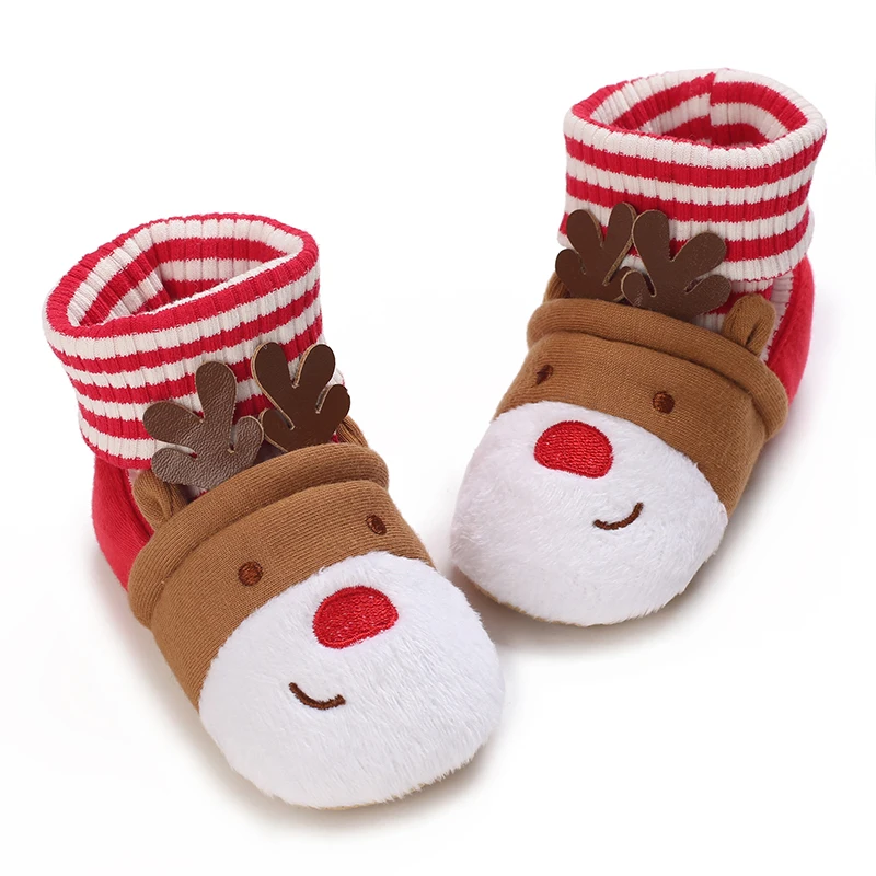 Chausson de Noël Bébé – Rouge et Blanc – Image 5