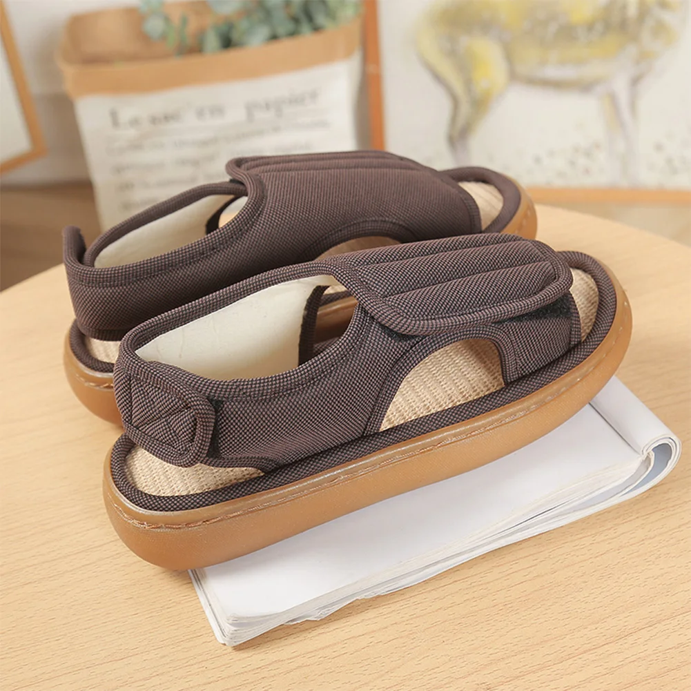Chausson Ouvert Mixte – Tissu et Ouverture Ajustable – Image 4