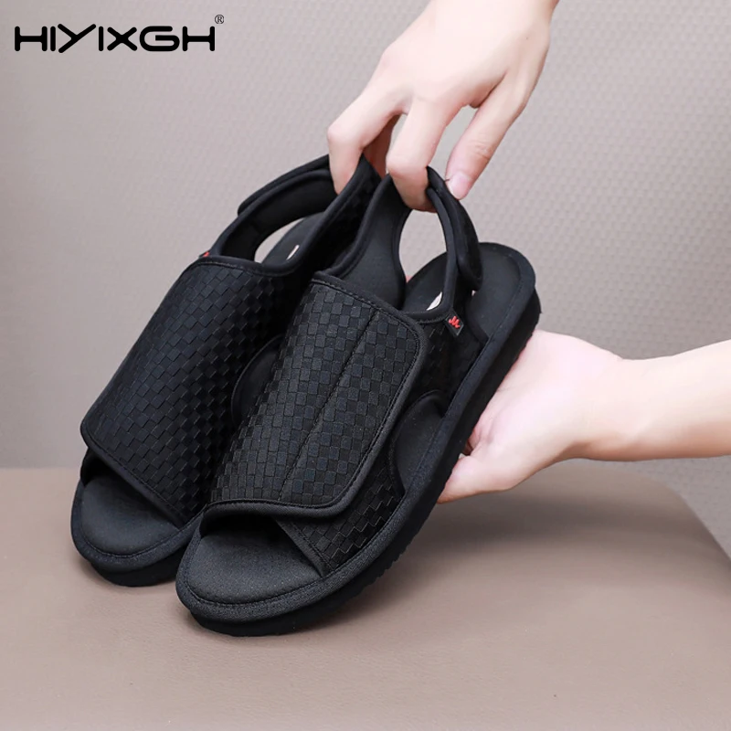 Chausson Ouvert Homme à Scratch – Maille Aérée – Image 3