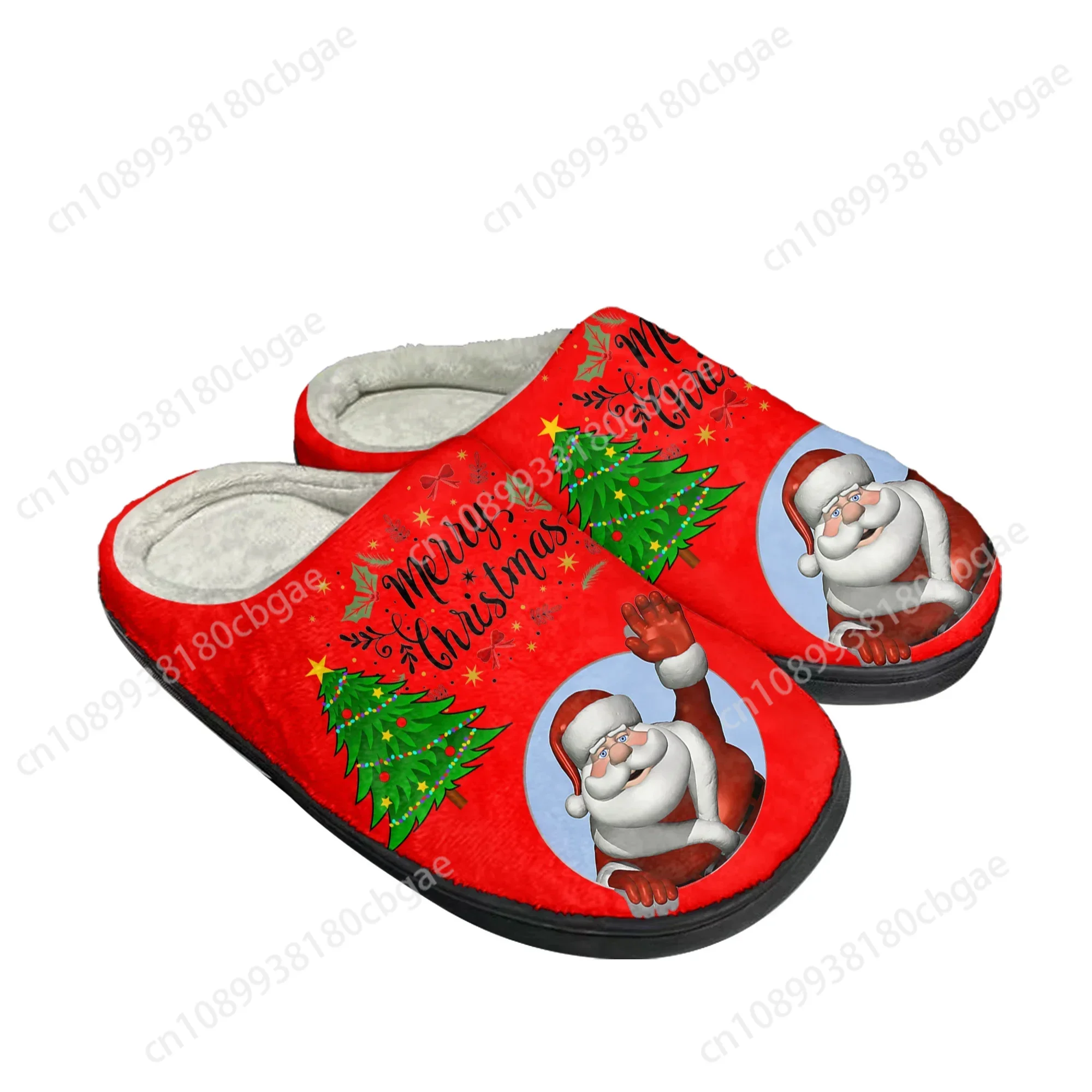 Chausson de Noël Adulte – Père Noël et Flocons – Image 8