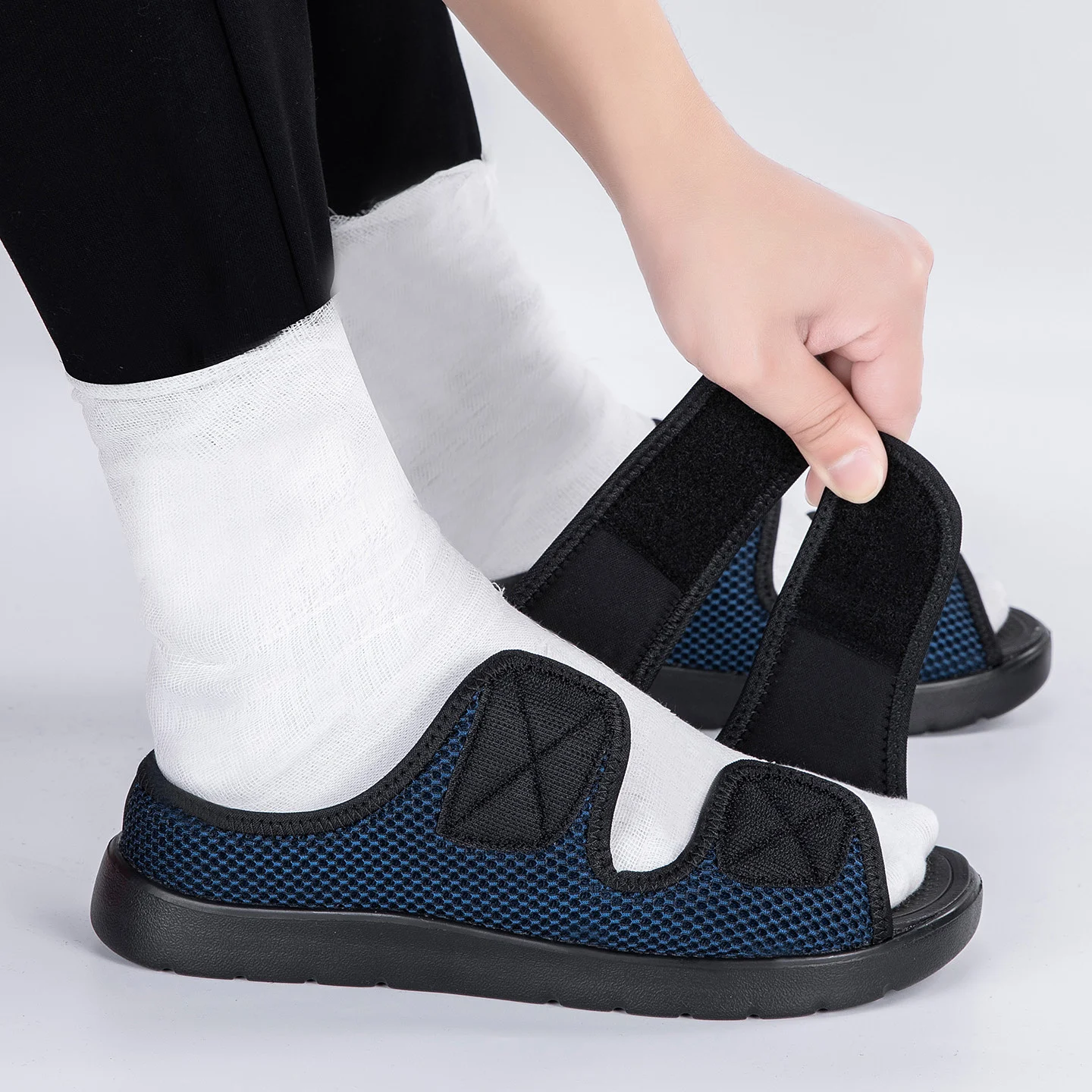 Chausson Ouvert Mixte – Maille Aérée et EVA – Image 2