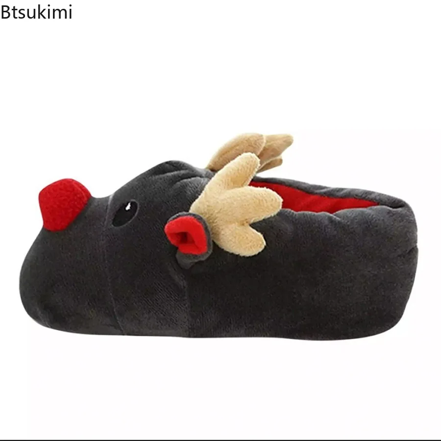 Chausson Renne de Noël Adulte – Taille Unique – Image 6