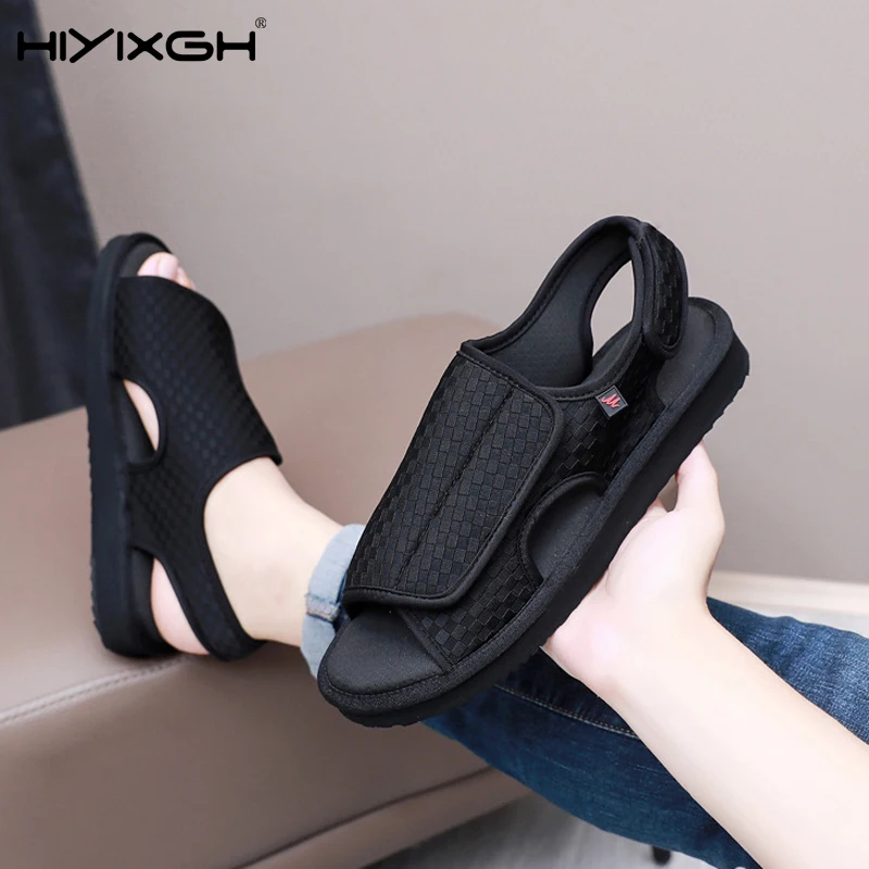 Chausson Ouvert Homme à Scratch – Maille Aérée – Image 6