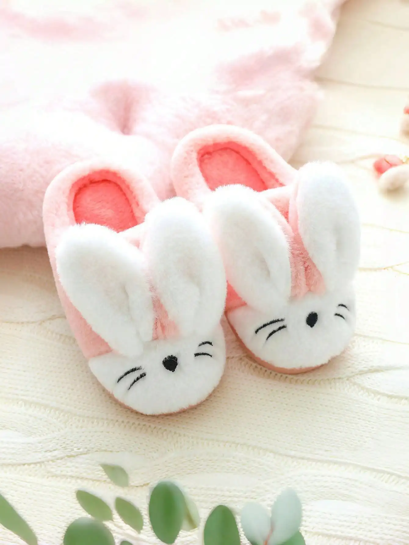Chausson Enfant Fourré – Oreilles Peluche – Image 4