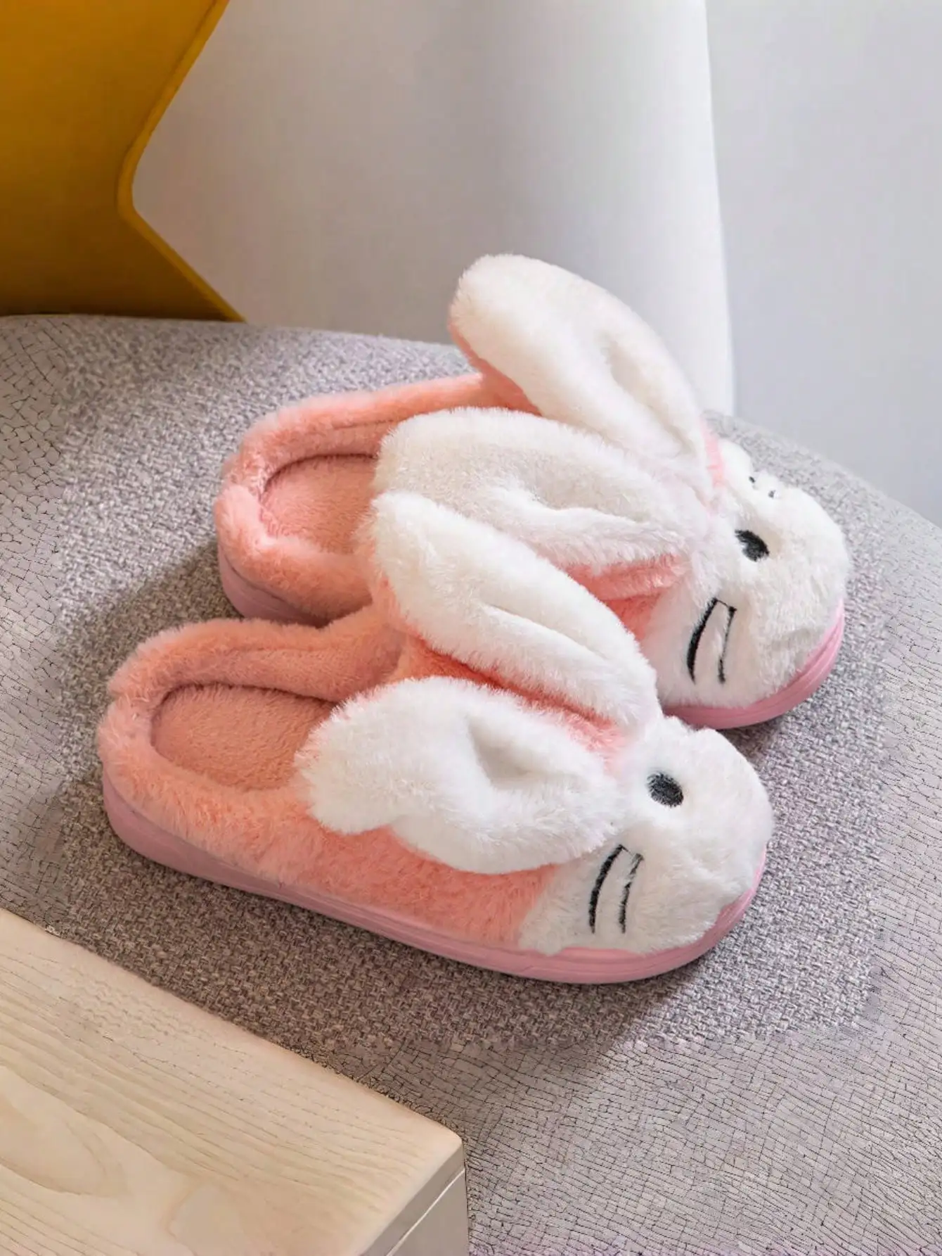 Chausson Enfant Fourré – Oreilles Peluche – Image 2