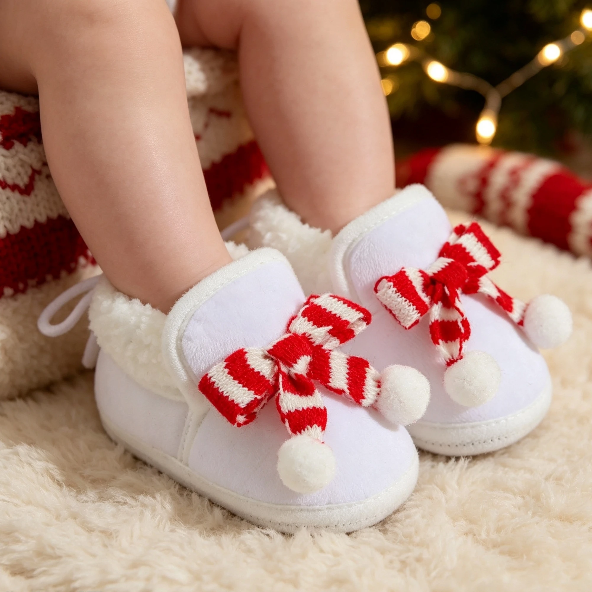 Chausson de Noël Bébé – Bottine Douce