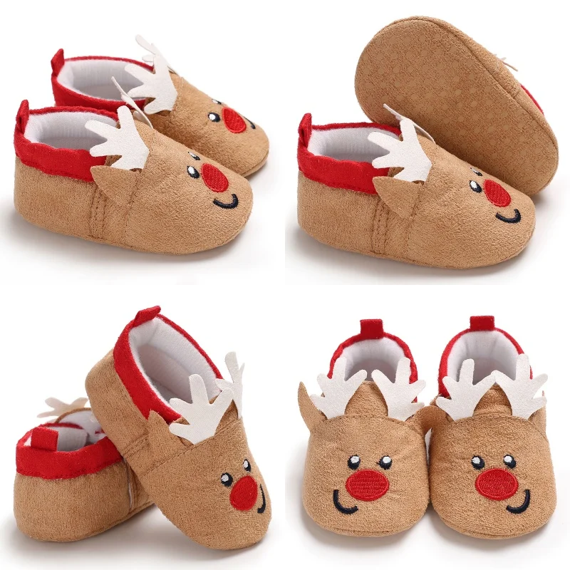 Chausson de Noël Bébé – Motif Festif – Image 2