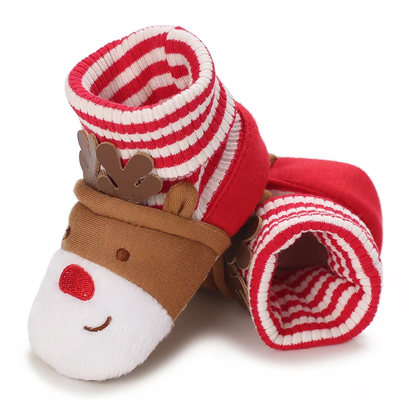 Chausson de Noël Bébé – Rouge et Blanc – Image 6
