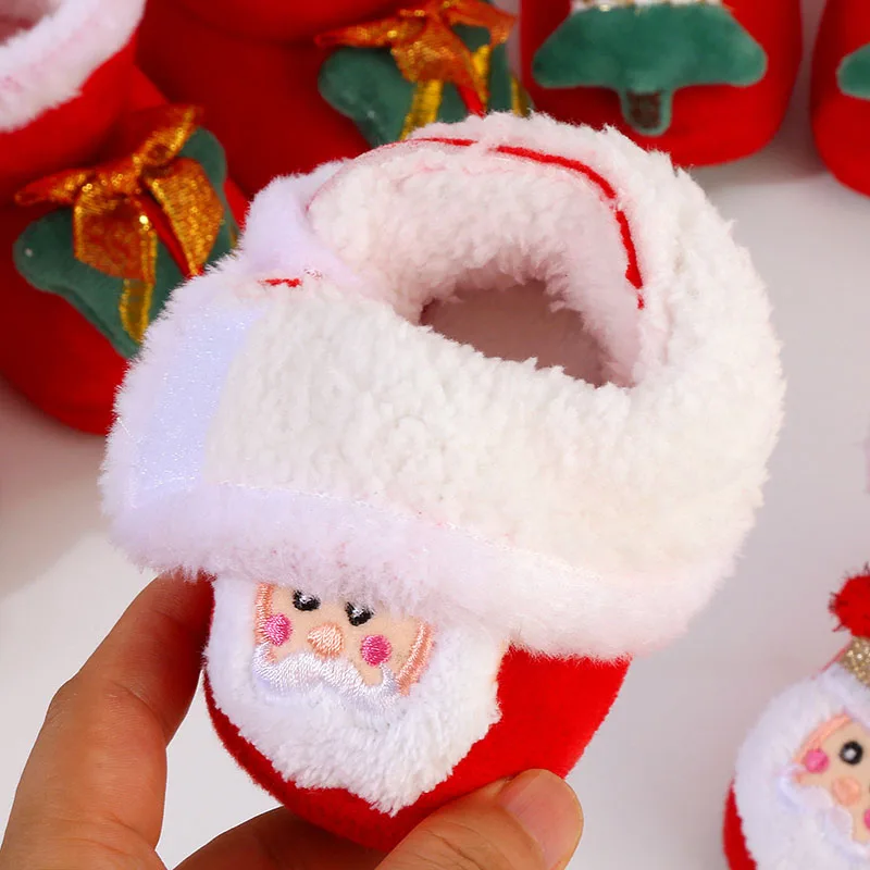 Chausson de Noël Bébé – Bottine Rouge – Image 4