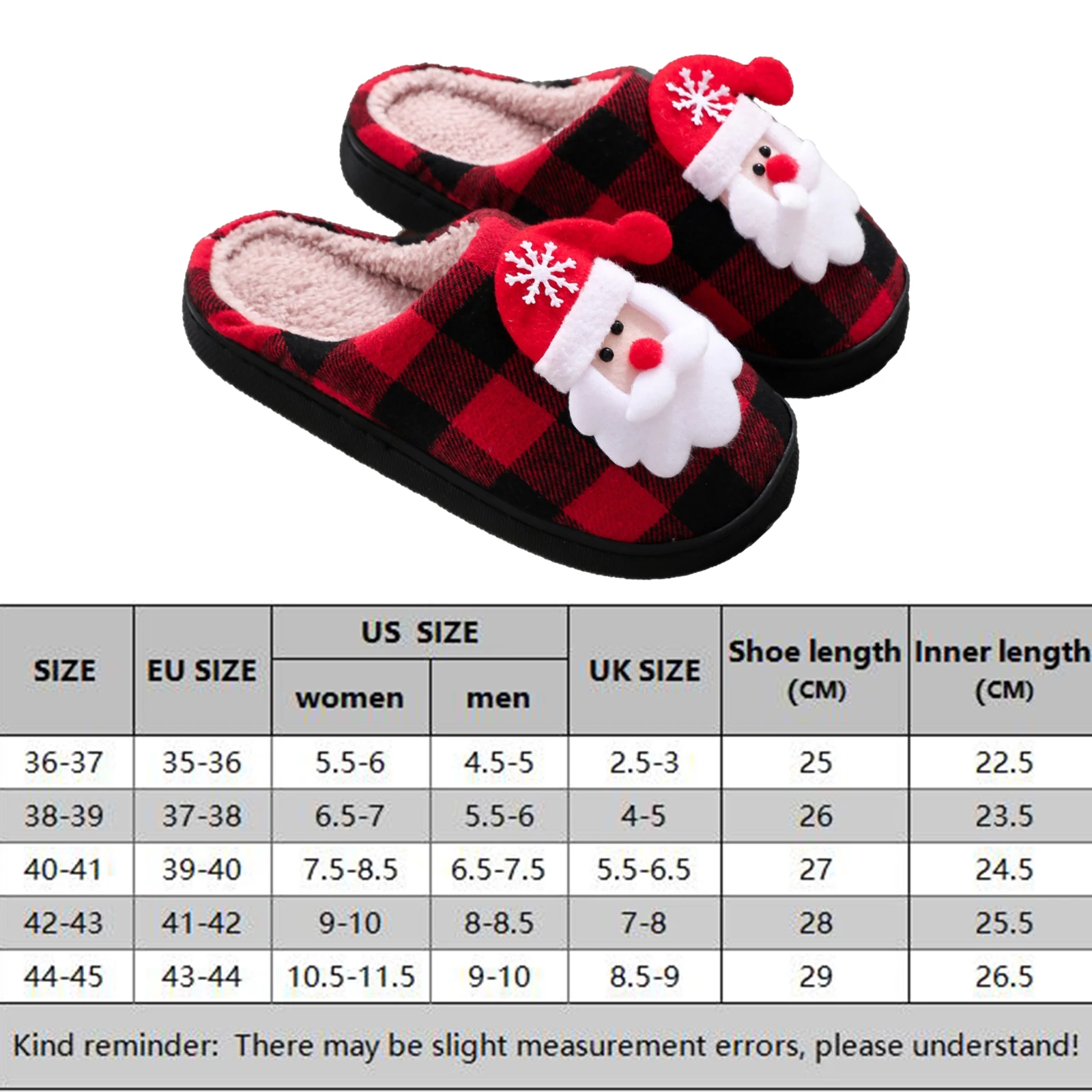 Chausson de Noël Adulte – Père Noël Peluche – Image 7