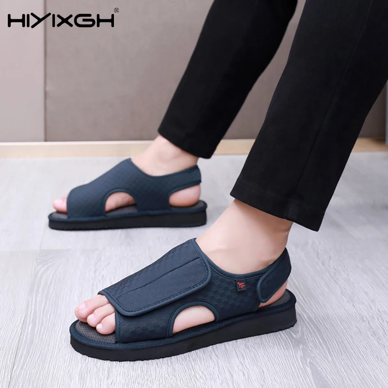 Chausson Ouvert Homme à Scratch – Maille Aérée – Image 4