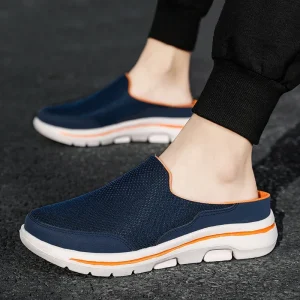 Chausson Ouvert Homme en Maille – Semelle EVA