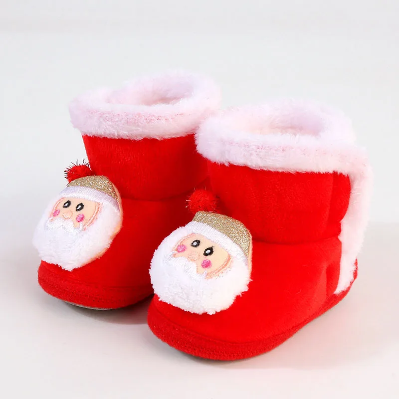 Chausson de Noël Bébé – Bottine Rouge – Image 8