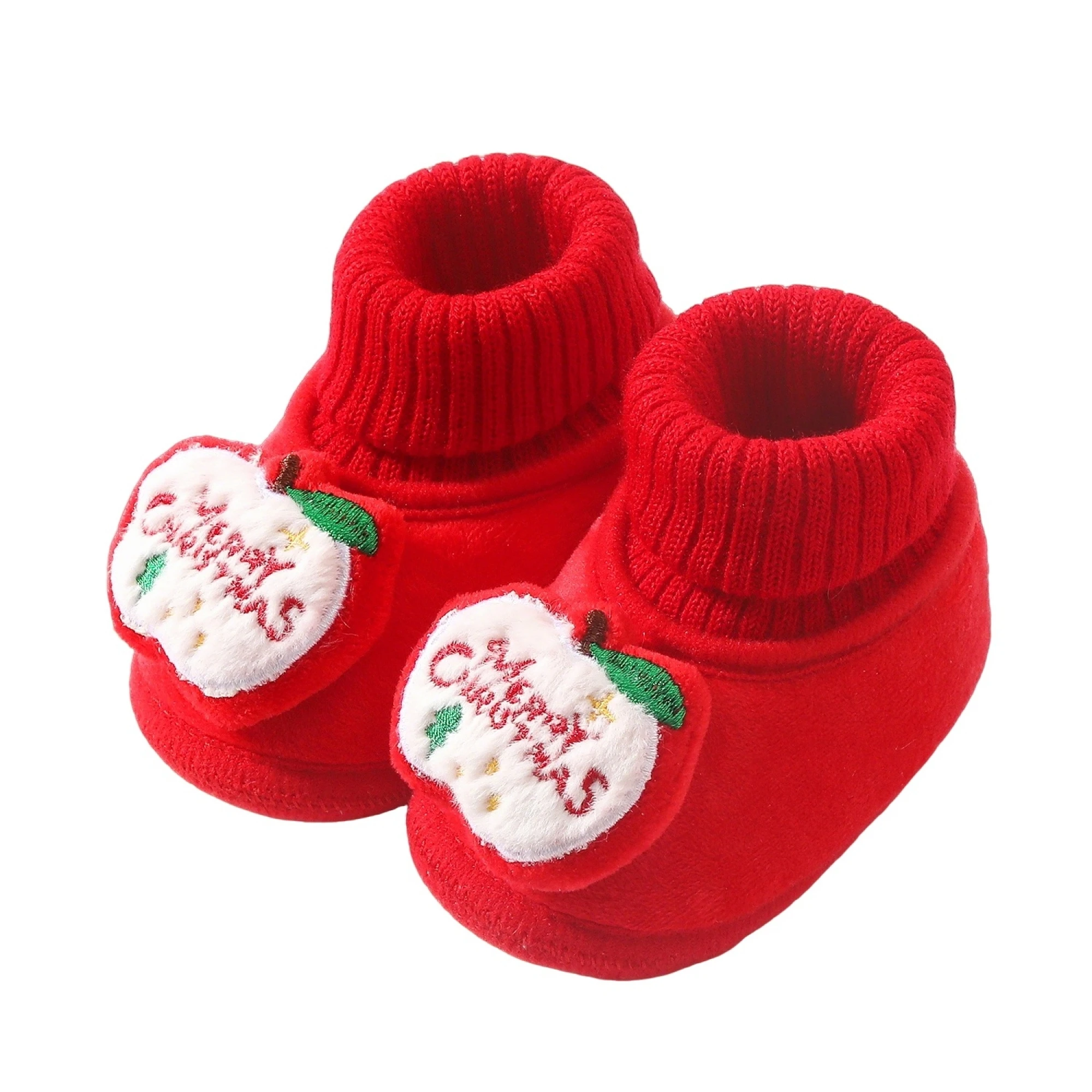 Chausson de Noël Bébé – Motifs Tricotés – Image 8