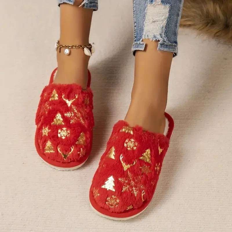 Chausson de Noël Adulte – Rouge, Vert et Blanc – Image 6