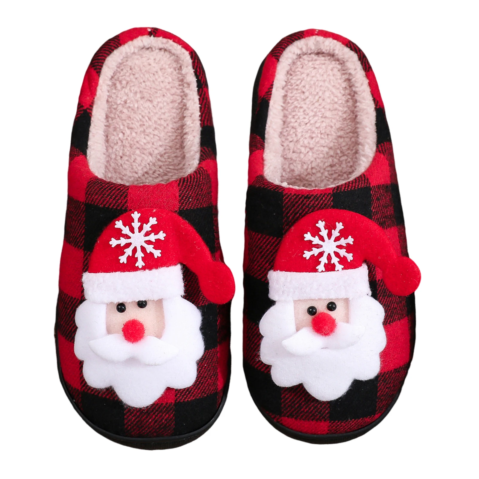 Chausson de Noël Adulte – Père Noël Peluche