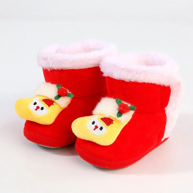 Chausson de Noël Bébé – Bottine Rouge – Image 7