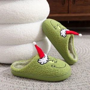 Chausson Monstre Vert Homme – Peluche