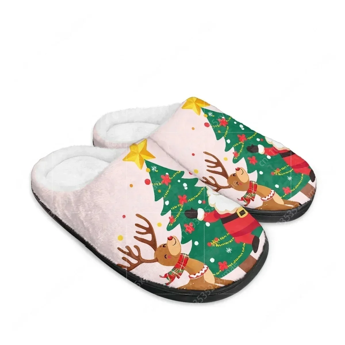 Chausson de Noël Adulte – Père Noël Tricoté – Image 2
