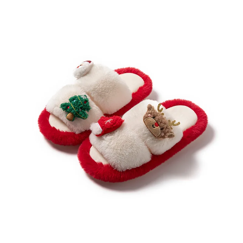 Chausson de Noël Femme – Mule Fourrée – Image 9