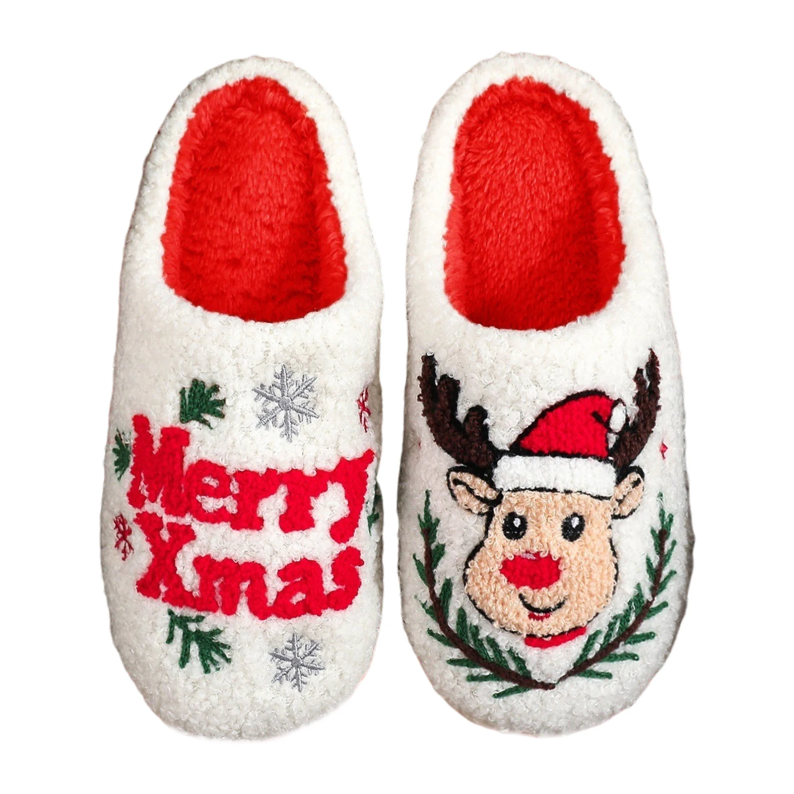 Chausson de Noël Adulte – Père Noël Peluche – Image 8